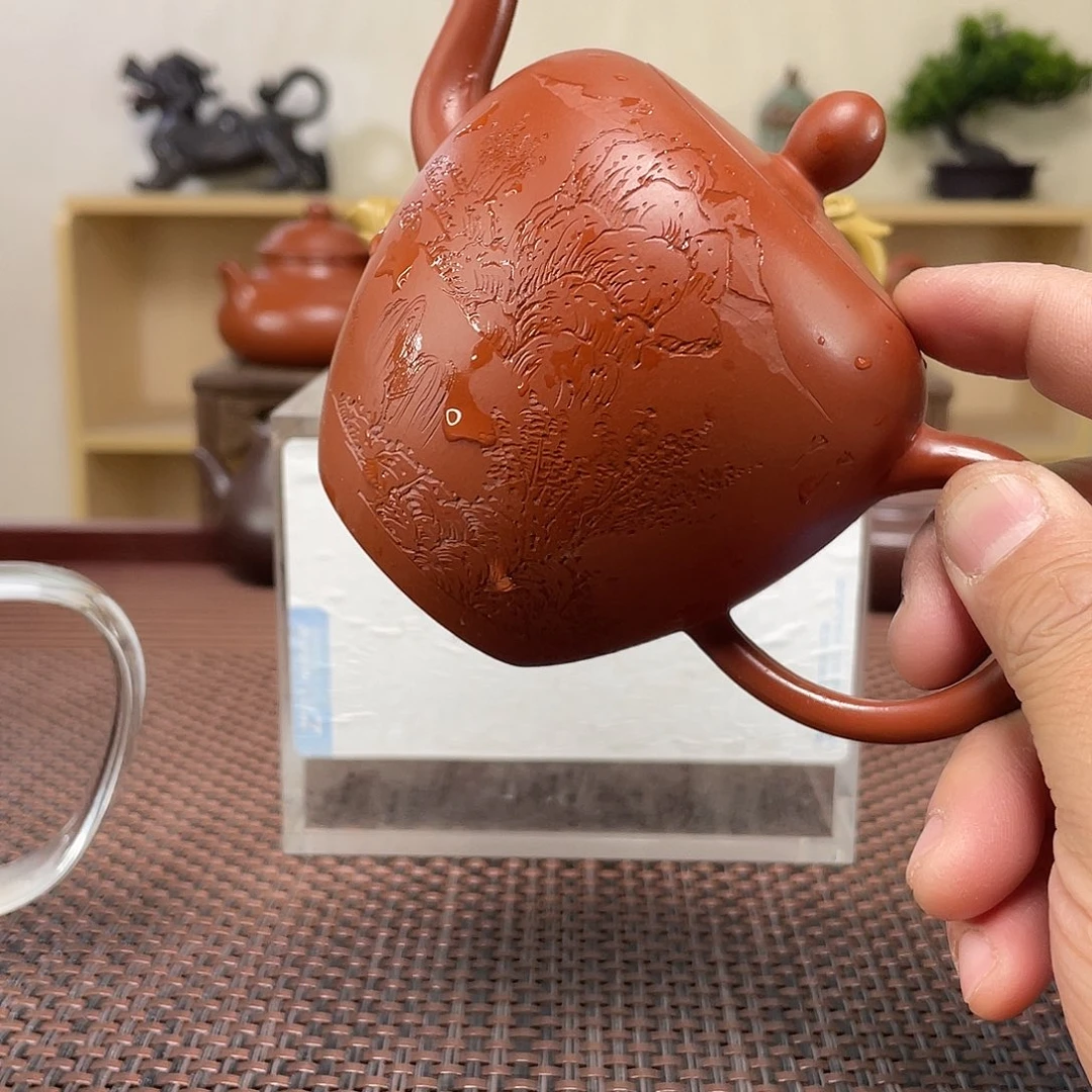 紫砂茶壶水*城微瑕处理