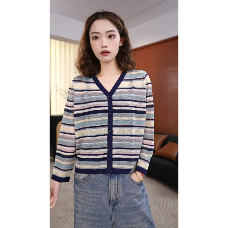 YIANYAN【风】女士秋季开衫长袖