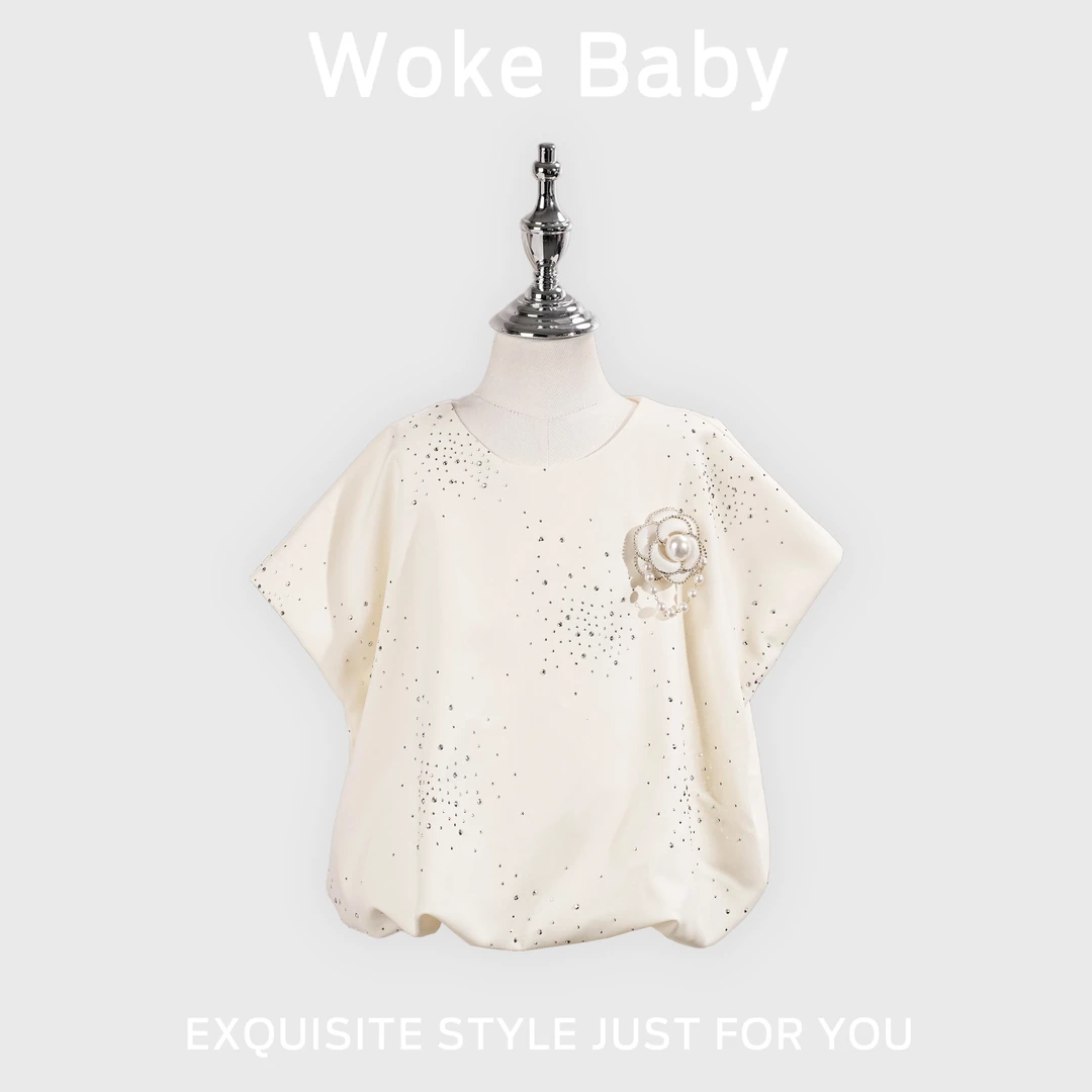 女童春季2024新款T汉服上衣洋气长袖时尚S5236