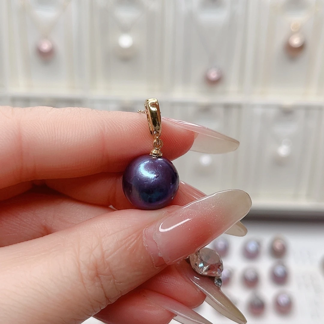 淡水珍珠吊坠(赠链)合金