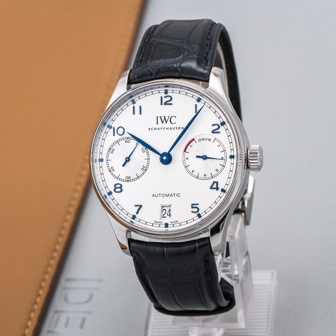 99新 IWC/万国 万国/自动机械男表葡萄牙系列瑞士腕表IW500705
