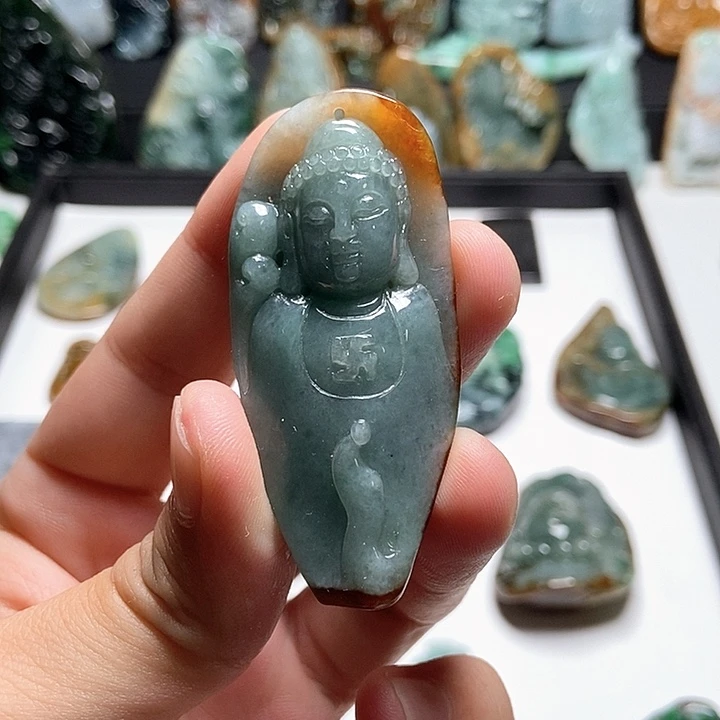 翡翠未镶嵌颈饰翡翠a货