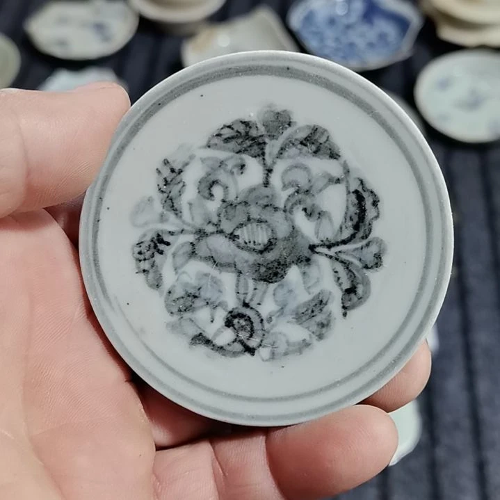 瓷片青花瓷片段位高中