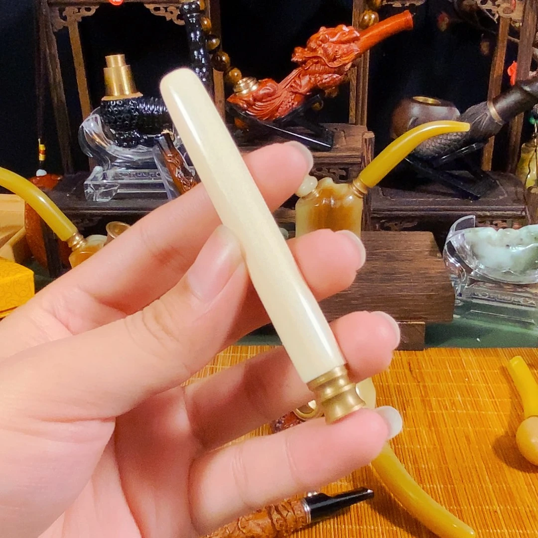 高端定制金丝楠烟嘴