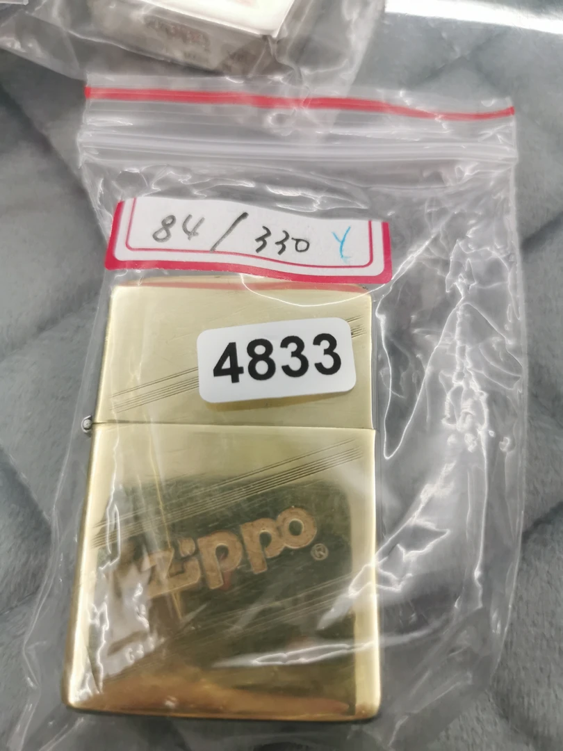 Zippo打火机回血84带Z标-4833