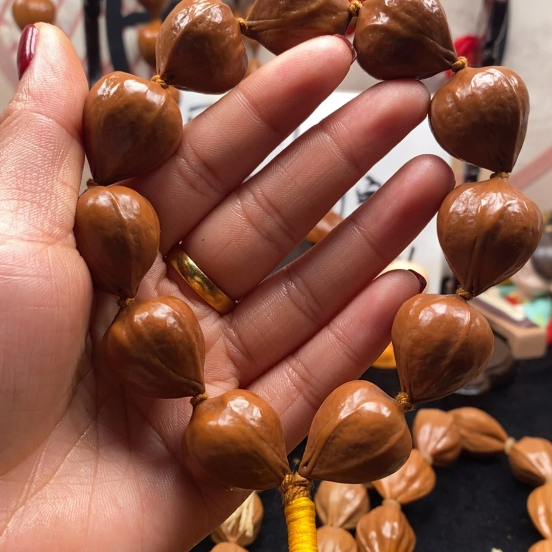 橄榄核手串/手链鸡血红2.1