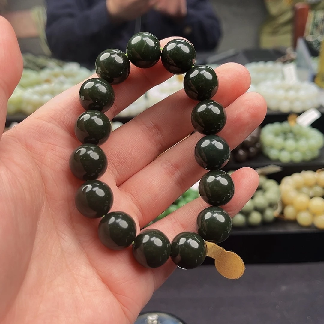 和田玉手串未镶嵌