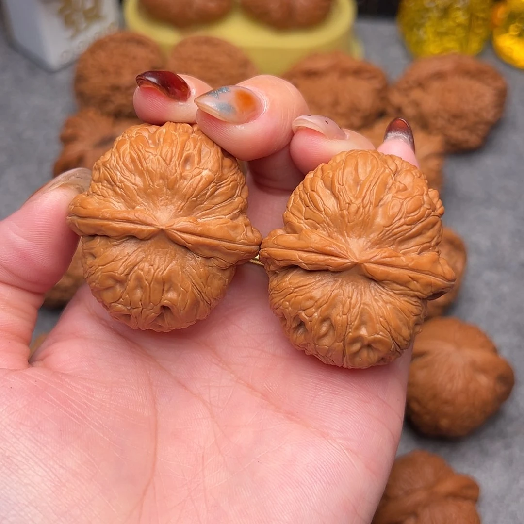 把件文玩核桃毕业精品精配元宝全品43+全品绝配