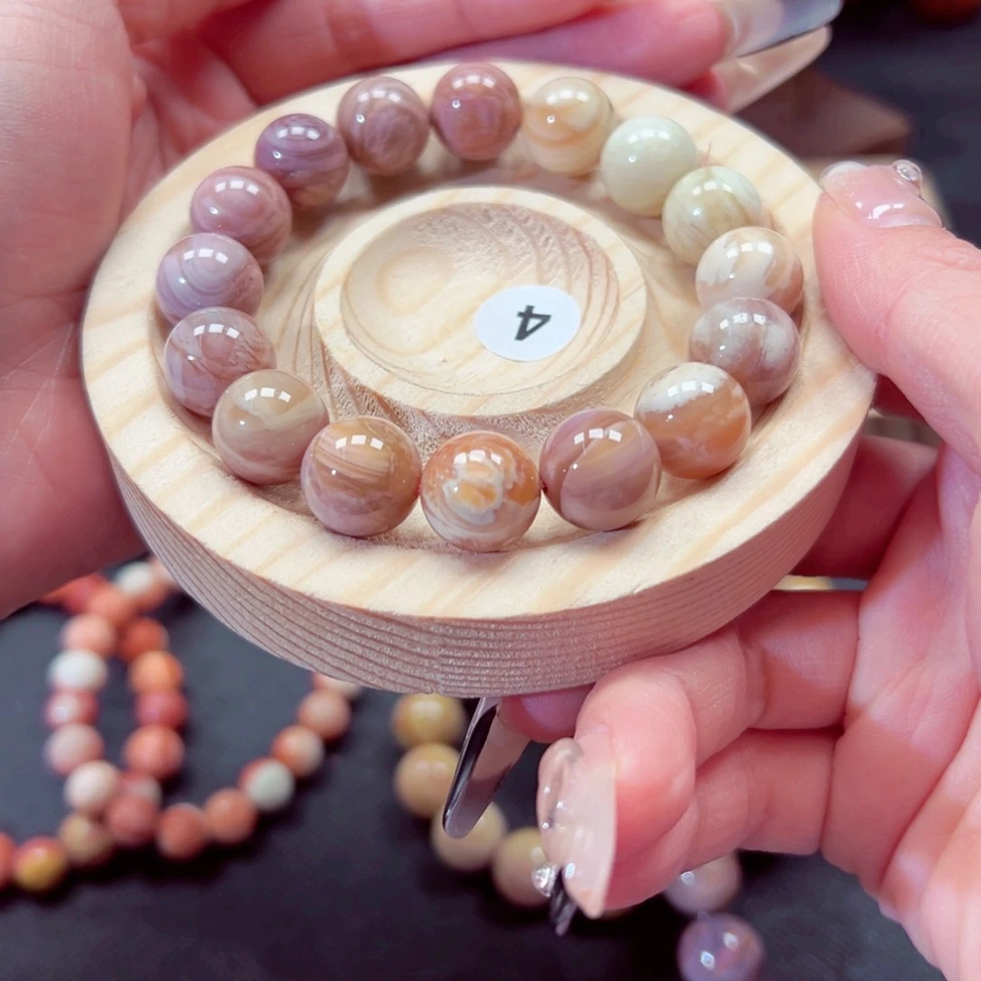 石英质玉手链未镶嵌芒****层48