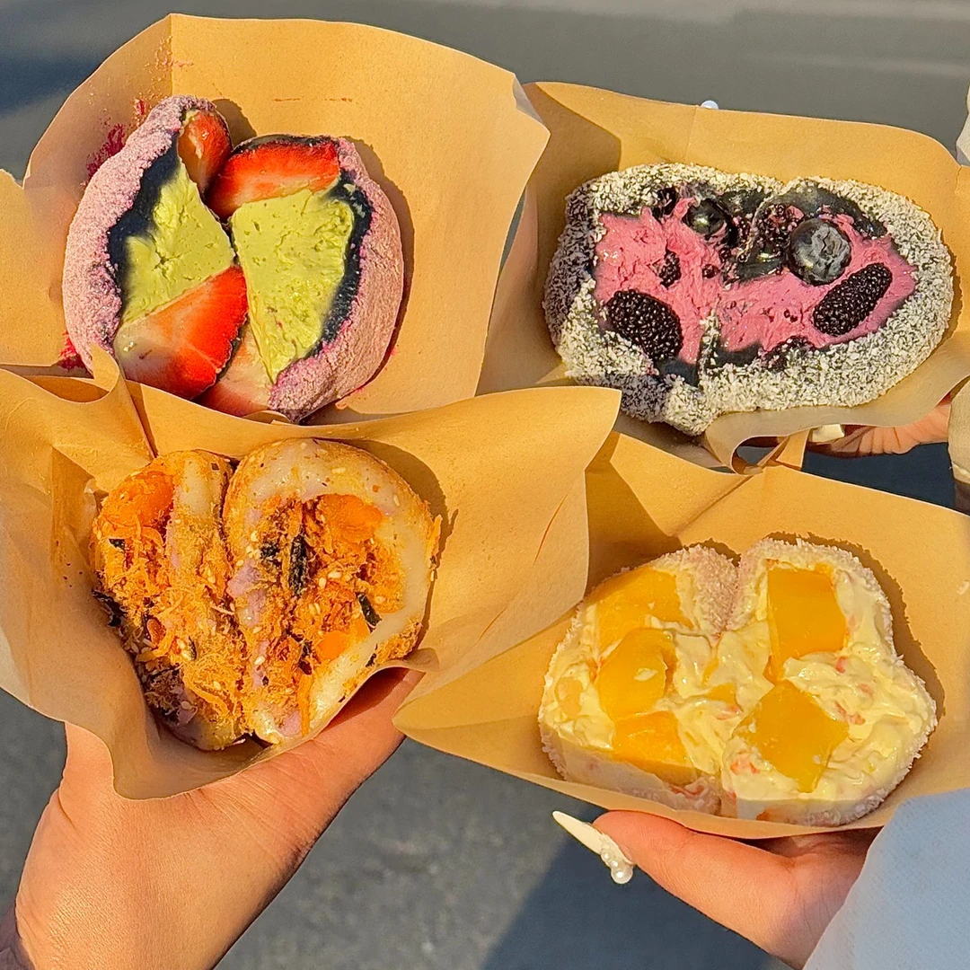 【南京特产】现在现卖糕点甜点点心糯叽叽麻糍1个装（130克-150克）