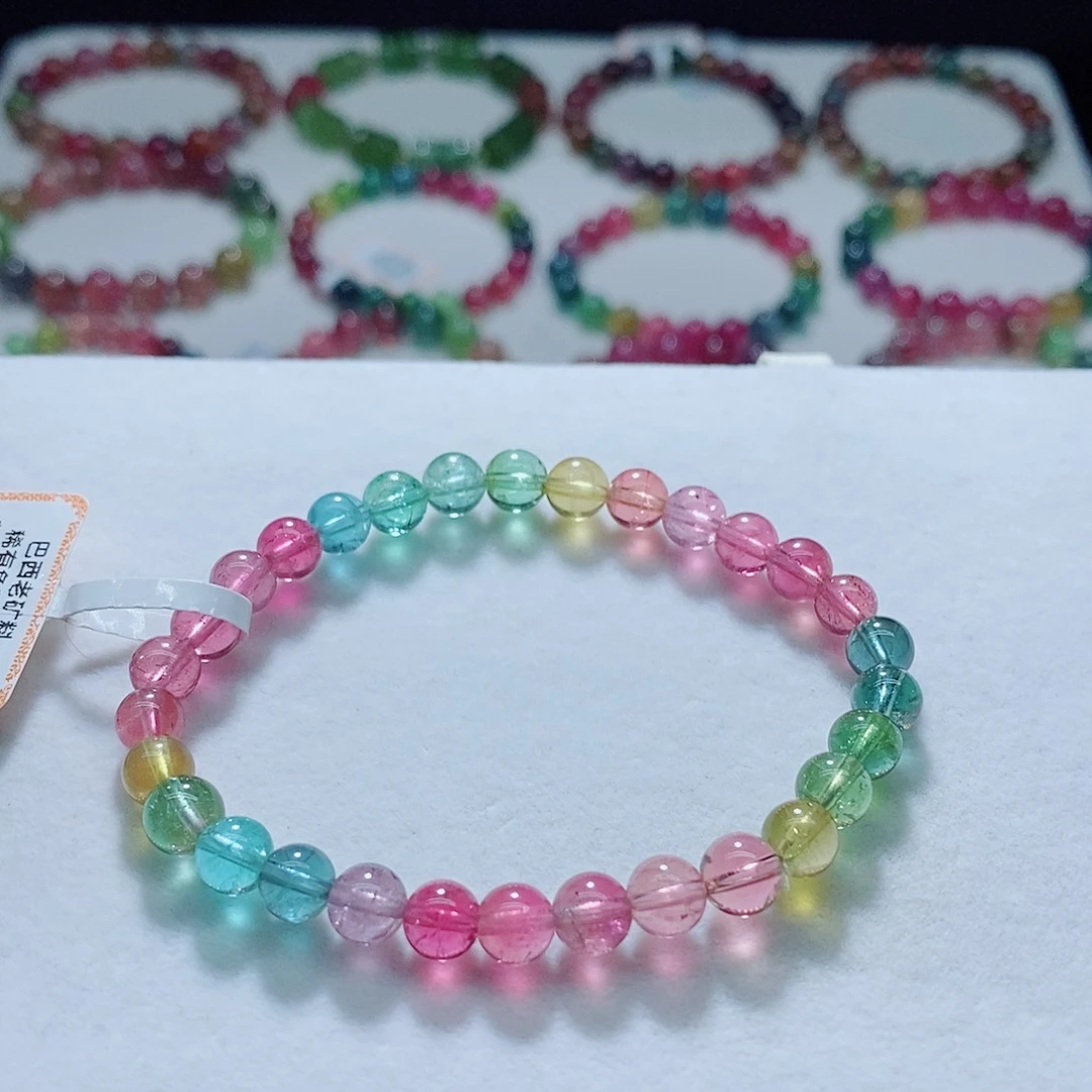 手链未镶嵌碧玺6.2mm左右