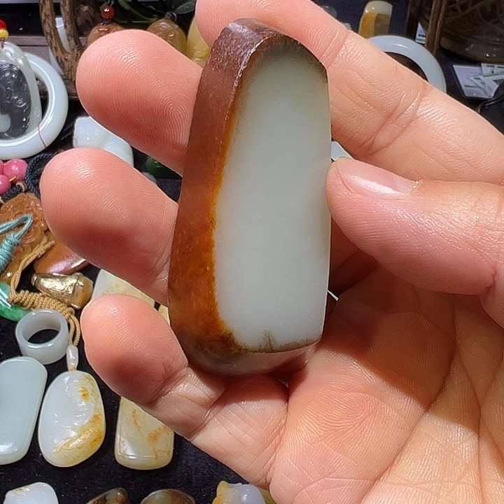 五***人和田玉未镶嵌吊坠(不含链)OK评