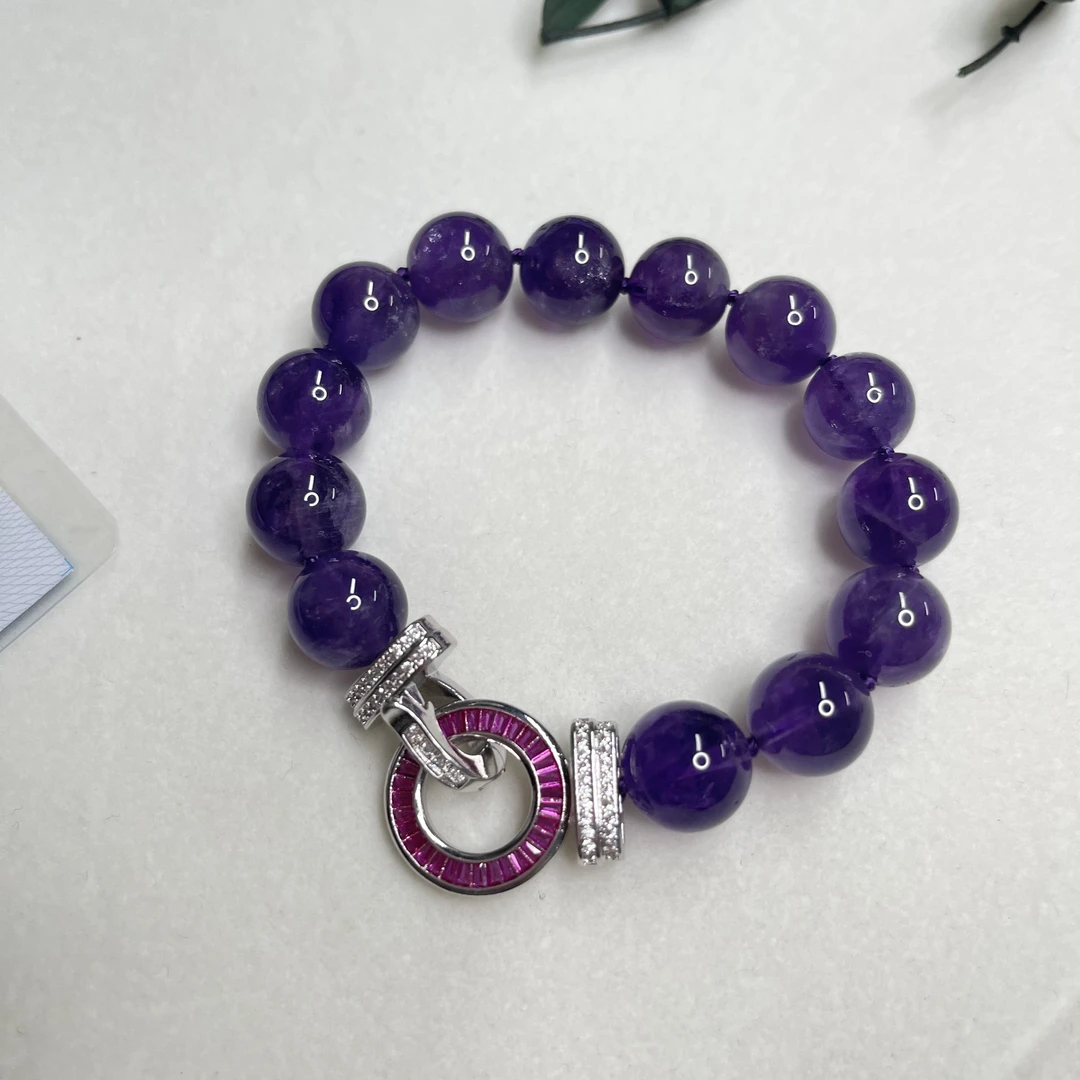 【六六中古】精美紫水晶手链bs532