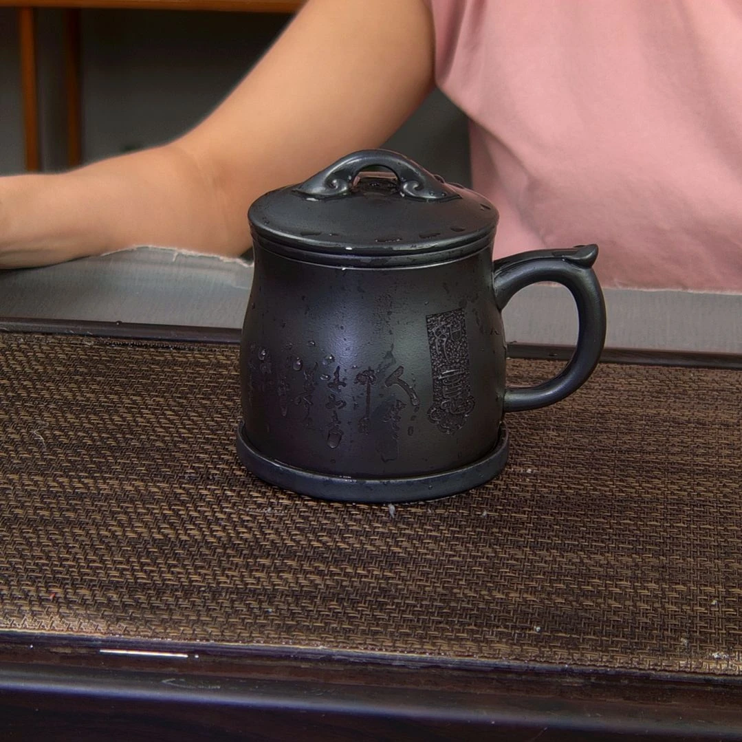 茶杯紫砂高货放漏