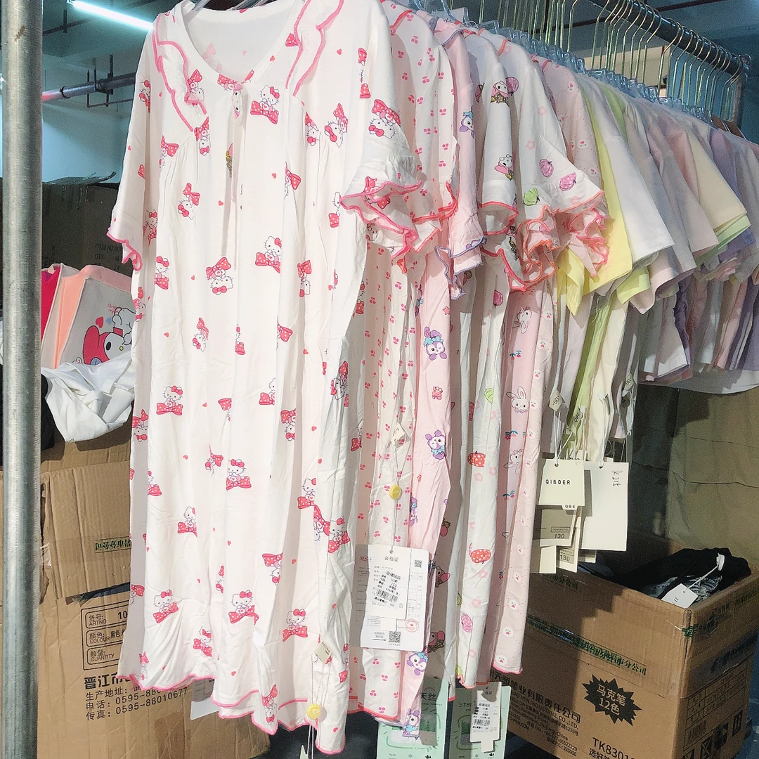 C50儿童冰凉夏季新款连衣睡裙