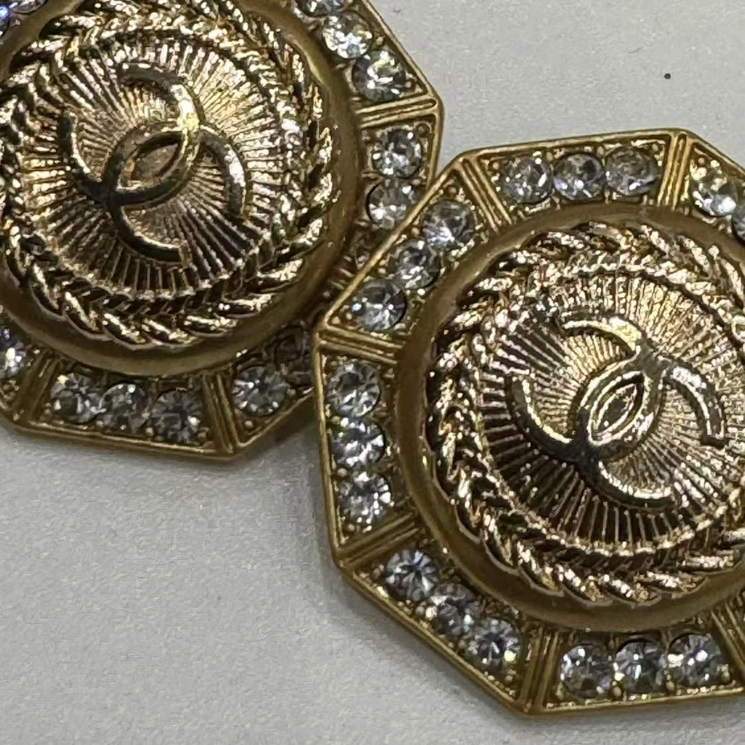 95新 Chanel/香奈儿 零件改款/耳钉/92166/（无刻印不支持鉴定）