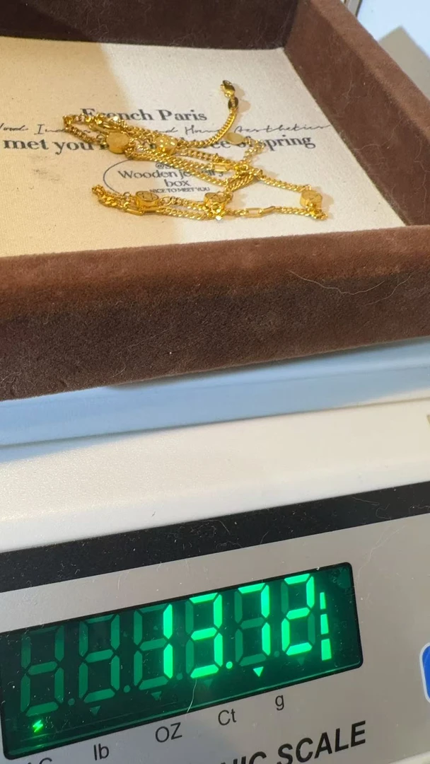 足金精品工艺项链