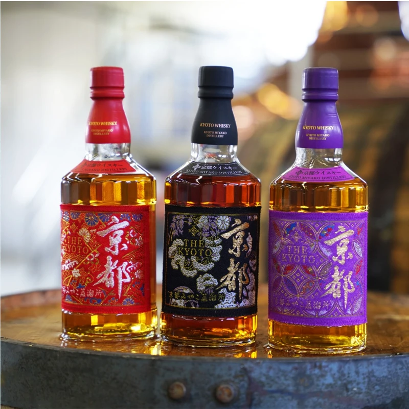 日本京都威士忌 西阵织手工标