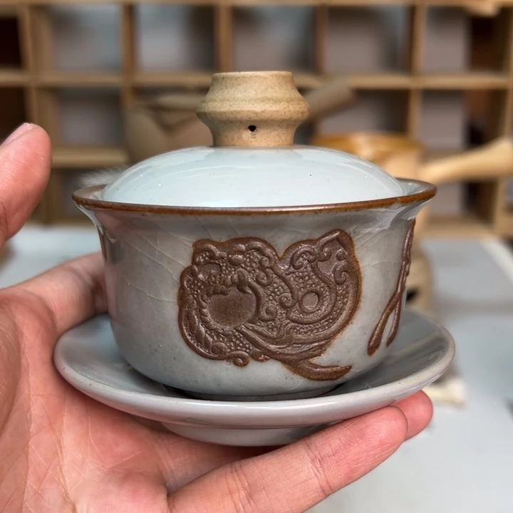 壶老段烧陶瓷茶器茶具