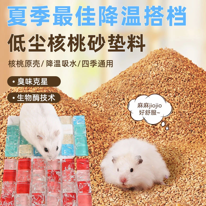 仓鼠降温用品夏天散热板水晶冰垫兔子冰垫金丝熊冰床仓鼠垫料