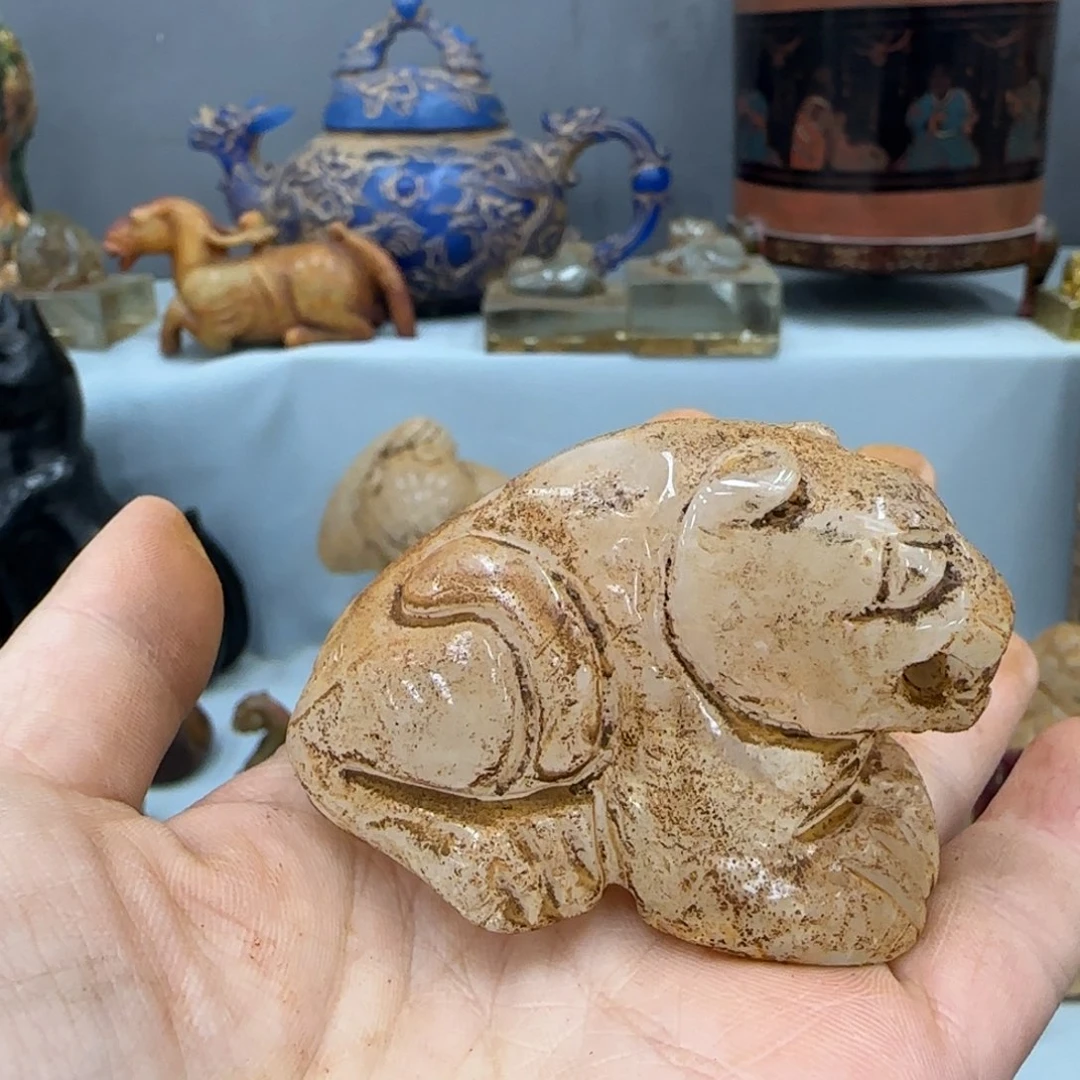 未镶嵌和田玉（糖玉）挂件