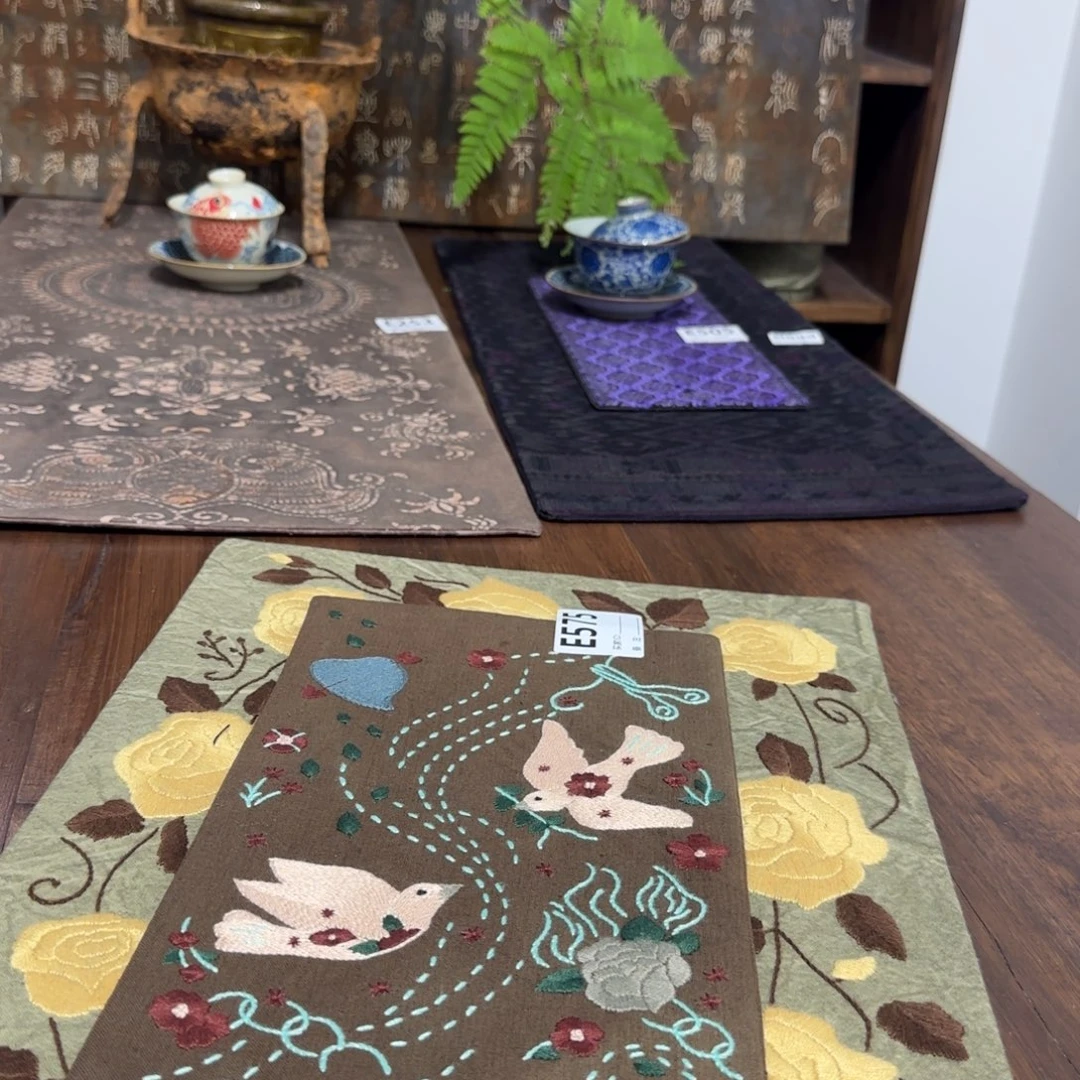 织绣26 都是一张价格三十六纺茶垫
