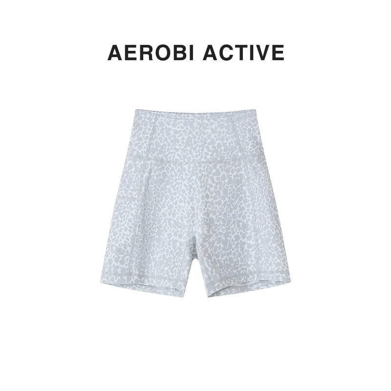 AEROBI ACTIVE时尚运动瑜伽健身三分裤紧身短裤5556
