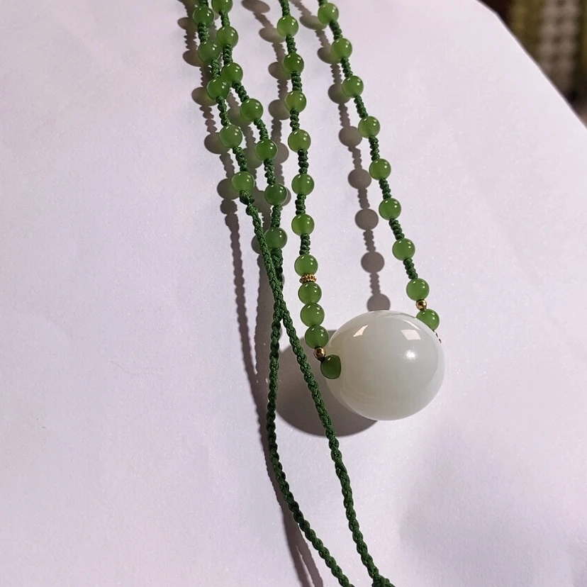 【闪购商品】和田玉未镶嵌吊坠(赠链)