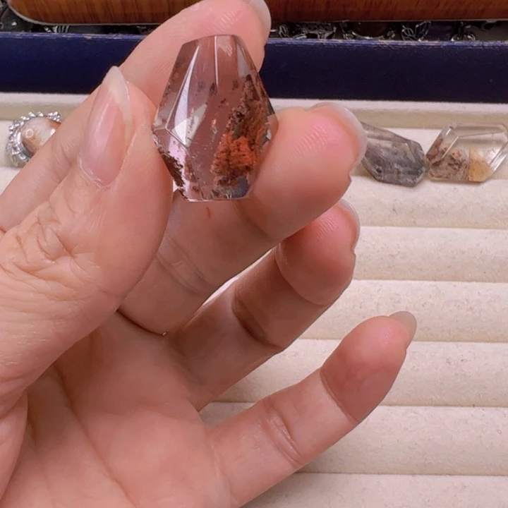 水晶手链银S800镀金镶嵌静**初