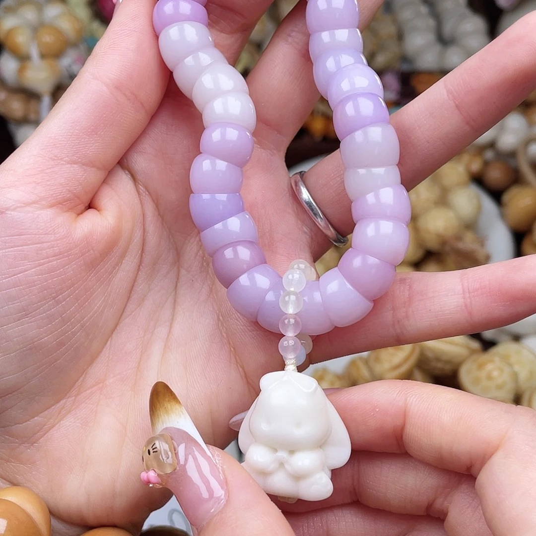 吊坠白玉菩提成品c