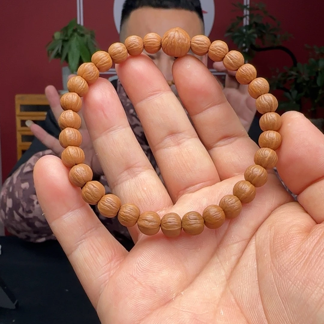 手串猴头核桃双歧9小+全品无暇