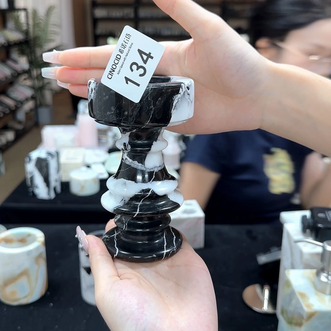宝黑中古烛台134
