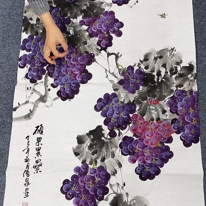 国画纯手绘国画作品