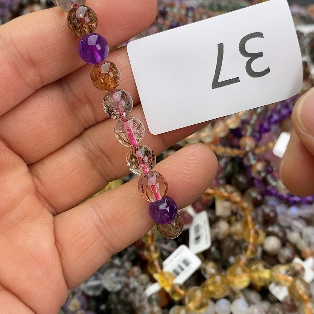 水晶未镶嵌手链手链