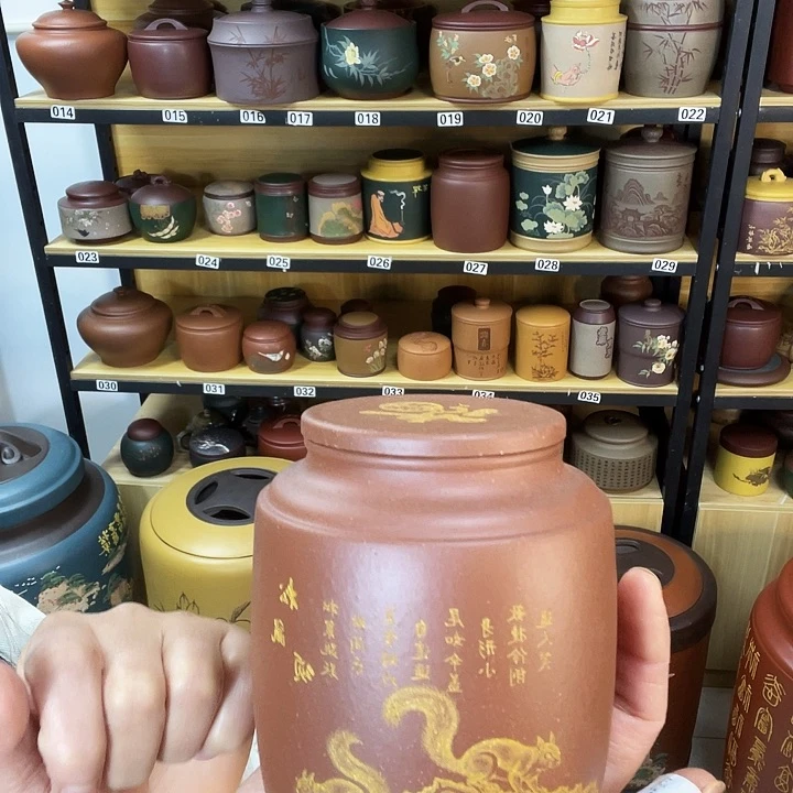 紫砂茶叶罐紫砂茶叶罐