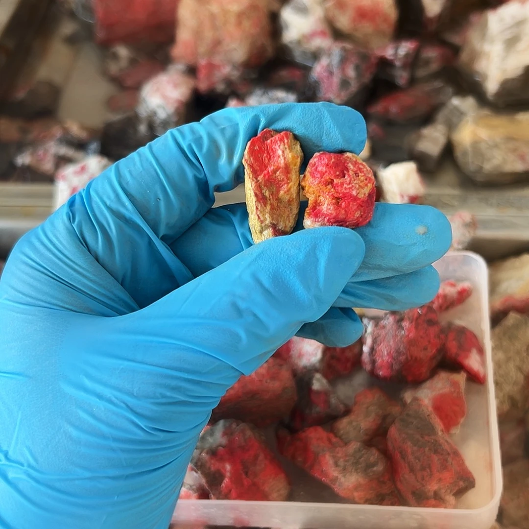 天然辰砂福利朱砂毛料