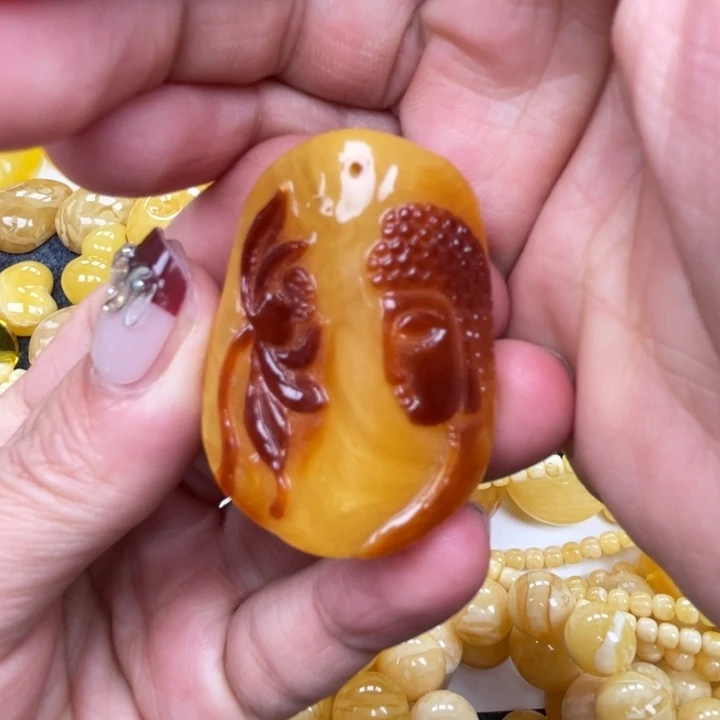 裸石蜜蜡未镶嵌蜜蜡