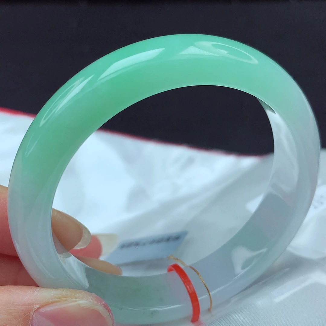 未镶嵌手镯翡翠56圈319