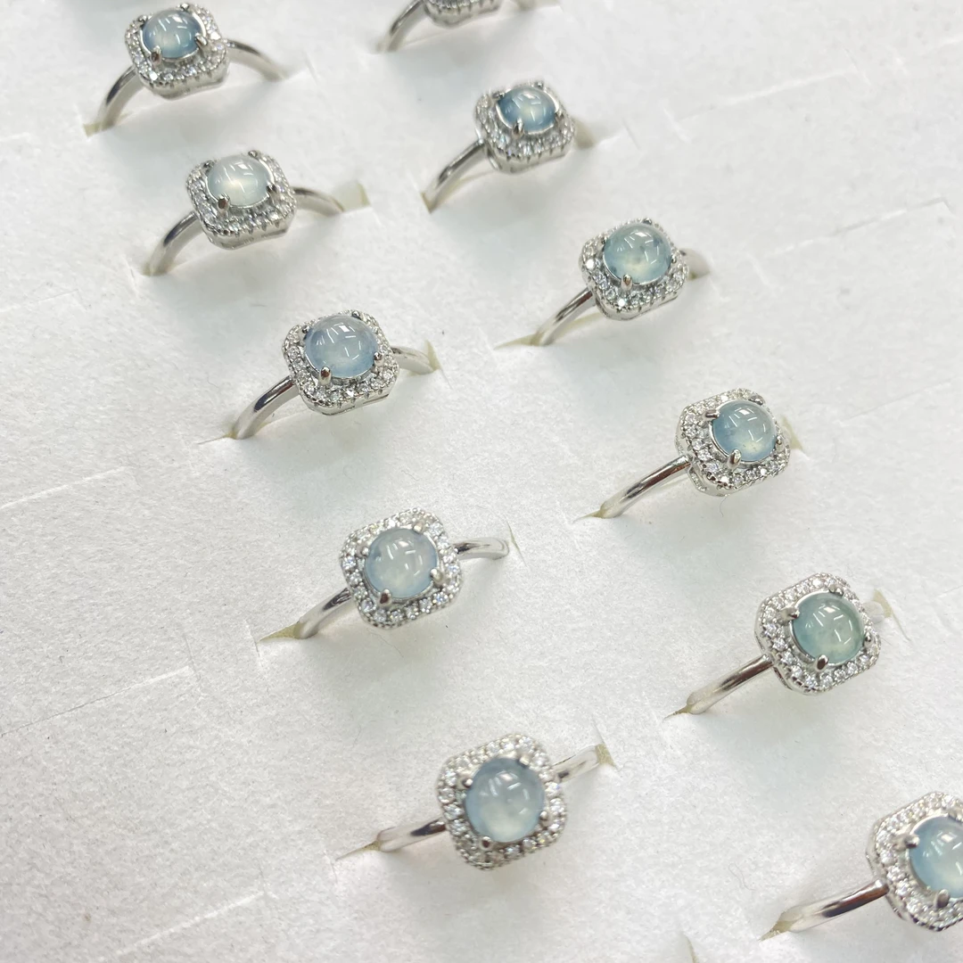 天然翡翠戒指多样性发其一【FC0188】