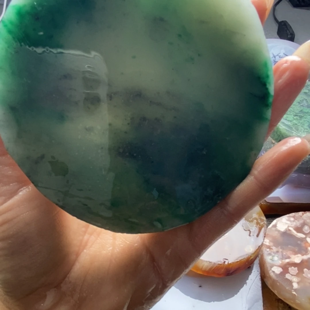 原***此定制石英质玉（非洲翠）定制非洲翠