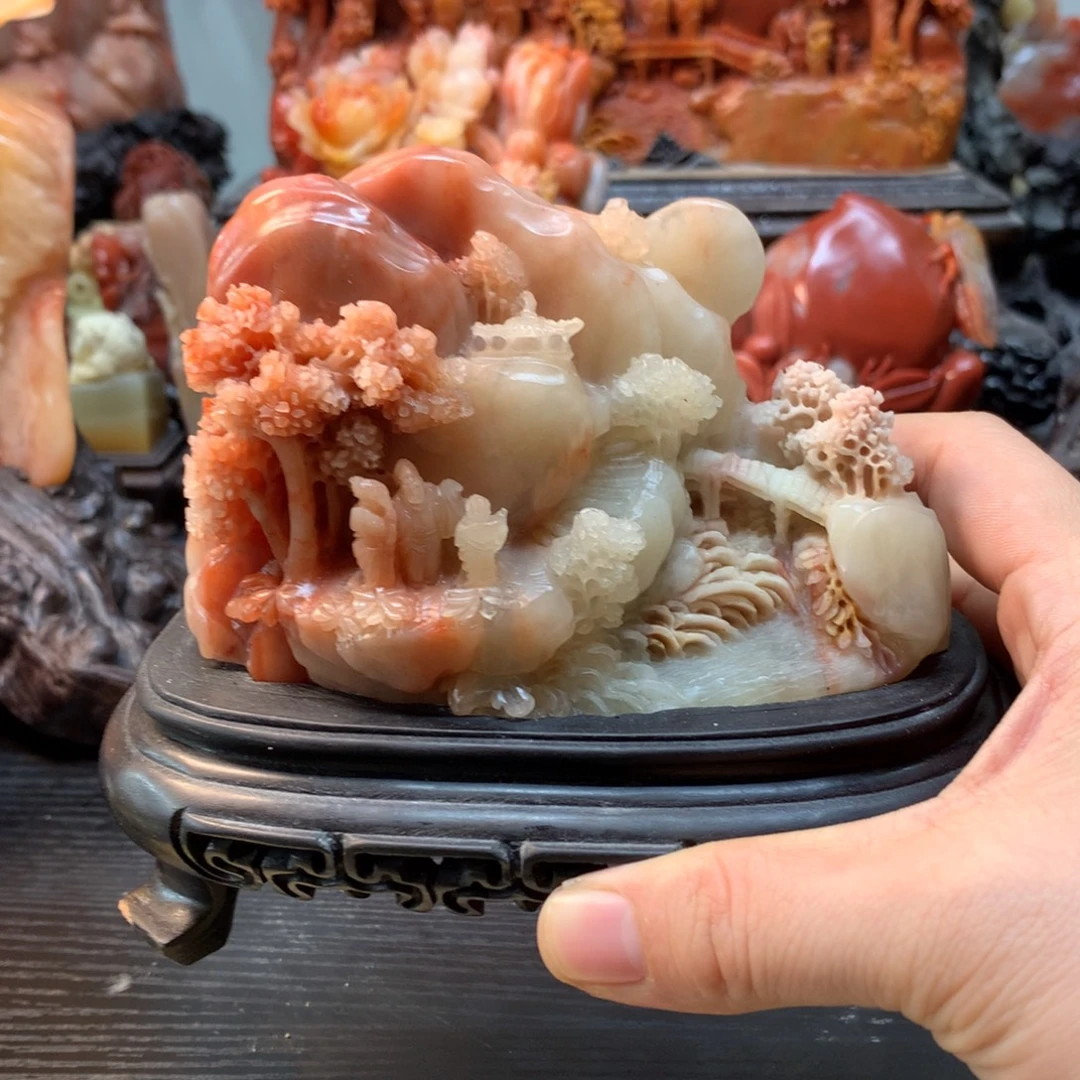 寿山石寿山石摆件