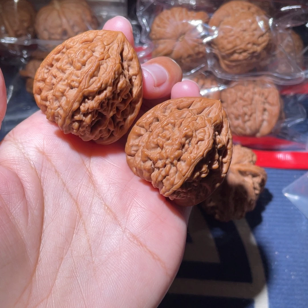 吊坠文玩核桃蓟县虎头王39