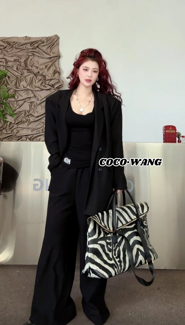 C·W客户尾单清 西装外套+阔腿裤