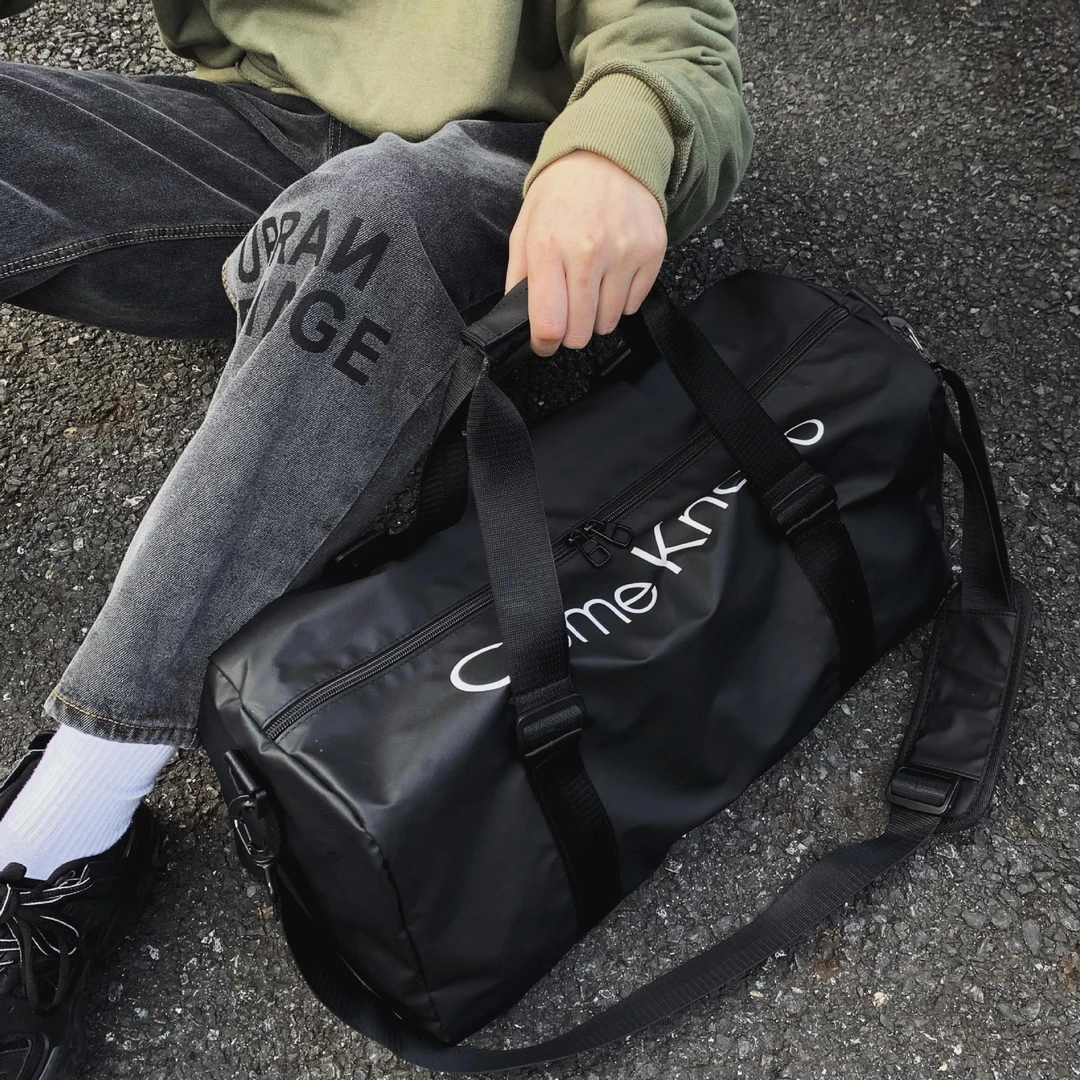 潮流健身包男款干湿分离运动包手提行李短途大容量收纳包