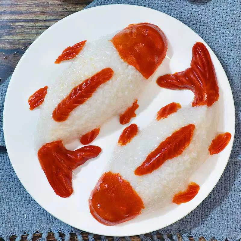 新款开运千味央厨年年有鱼香糯八宝饭简单做法冷冻寝室充饥食物