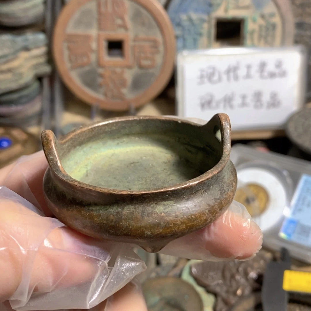 生***铜现代工艺品学习币