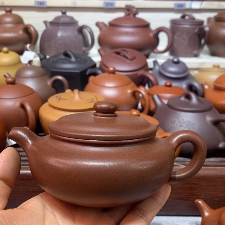 大***方紫砂茶壶微瑕处理一把