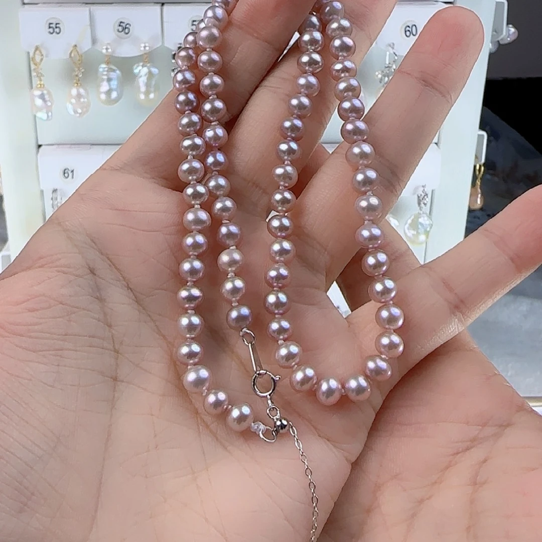 项链未镶嵌淡水珍珠