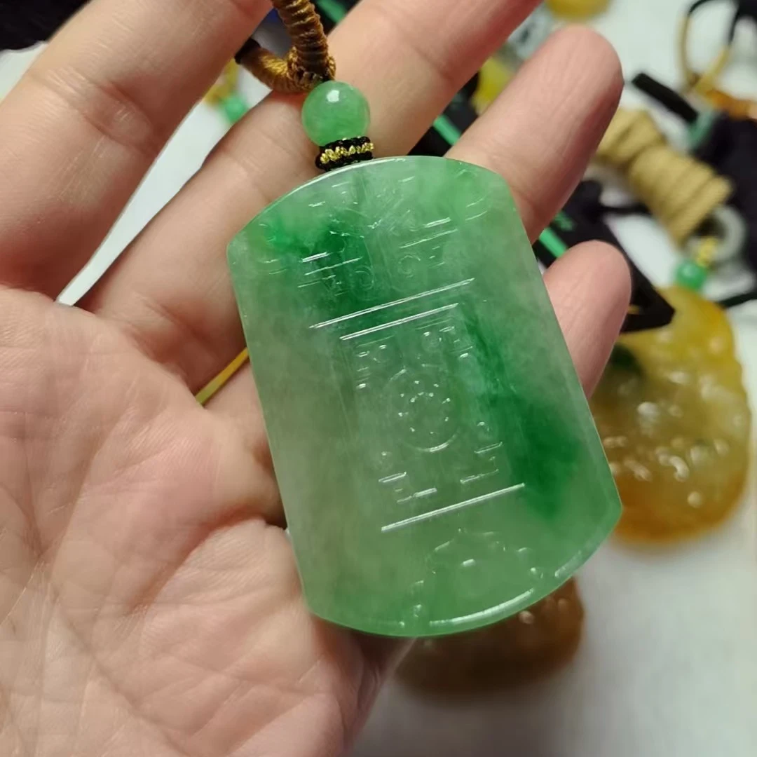 挂件仿古无事牌精工雕刻