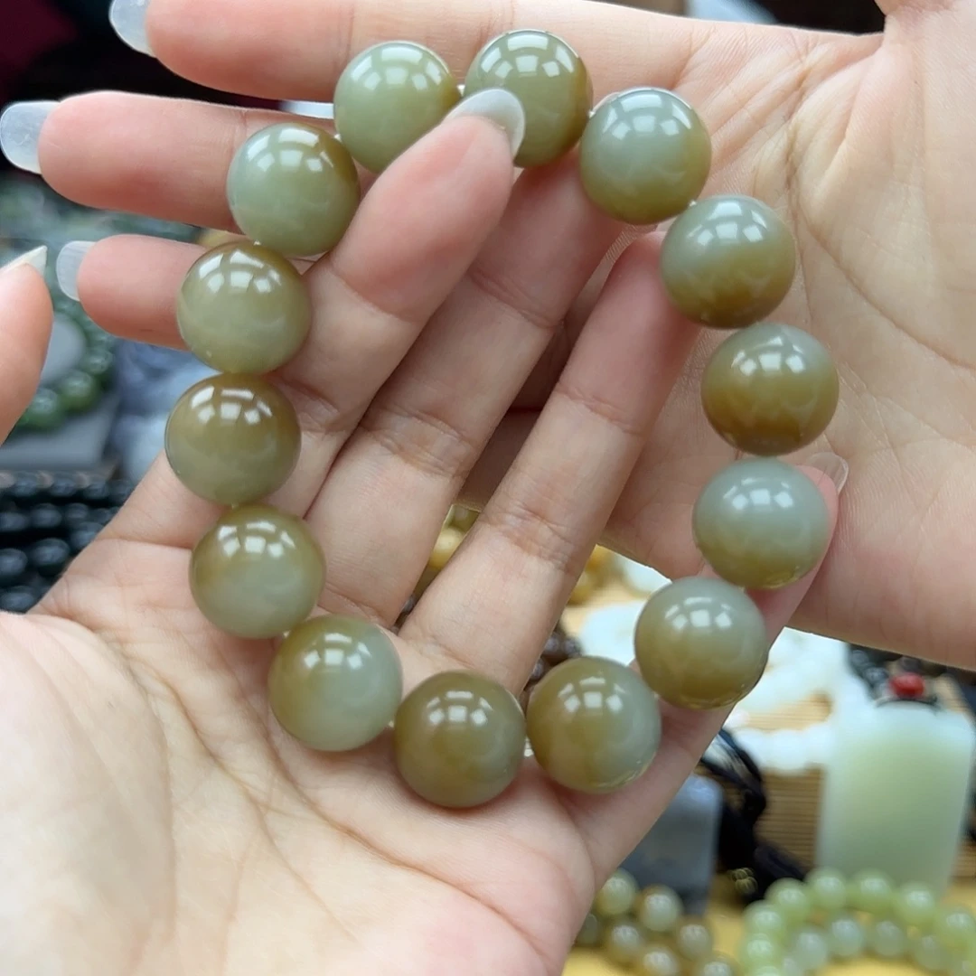 和田玉手链未镶嵌